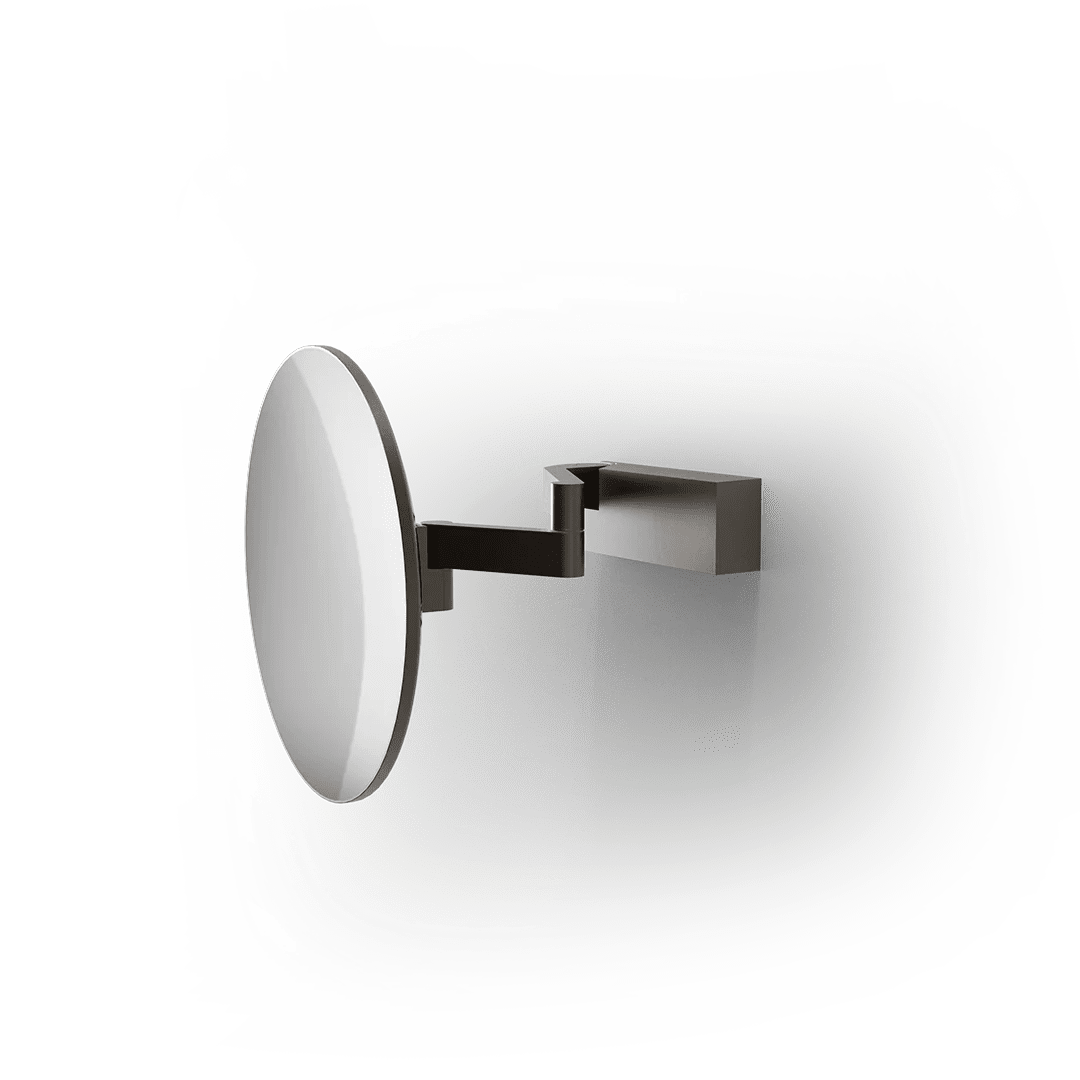 Decor Walther Cosmetische spiegel - VISION R UNLIT 5x, donker brons. - Cees Pronk Store