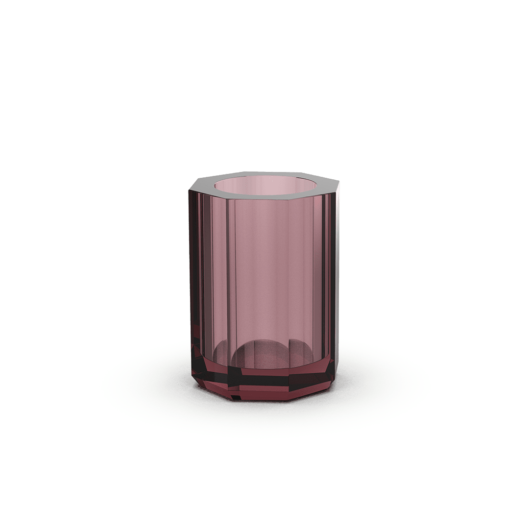 Decor Walther Tandenborstelhouder - KR BER, Burgundy. - Cees Pronk Store