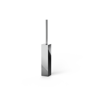 Corner Toilet Brush Free Standing - Chrome