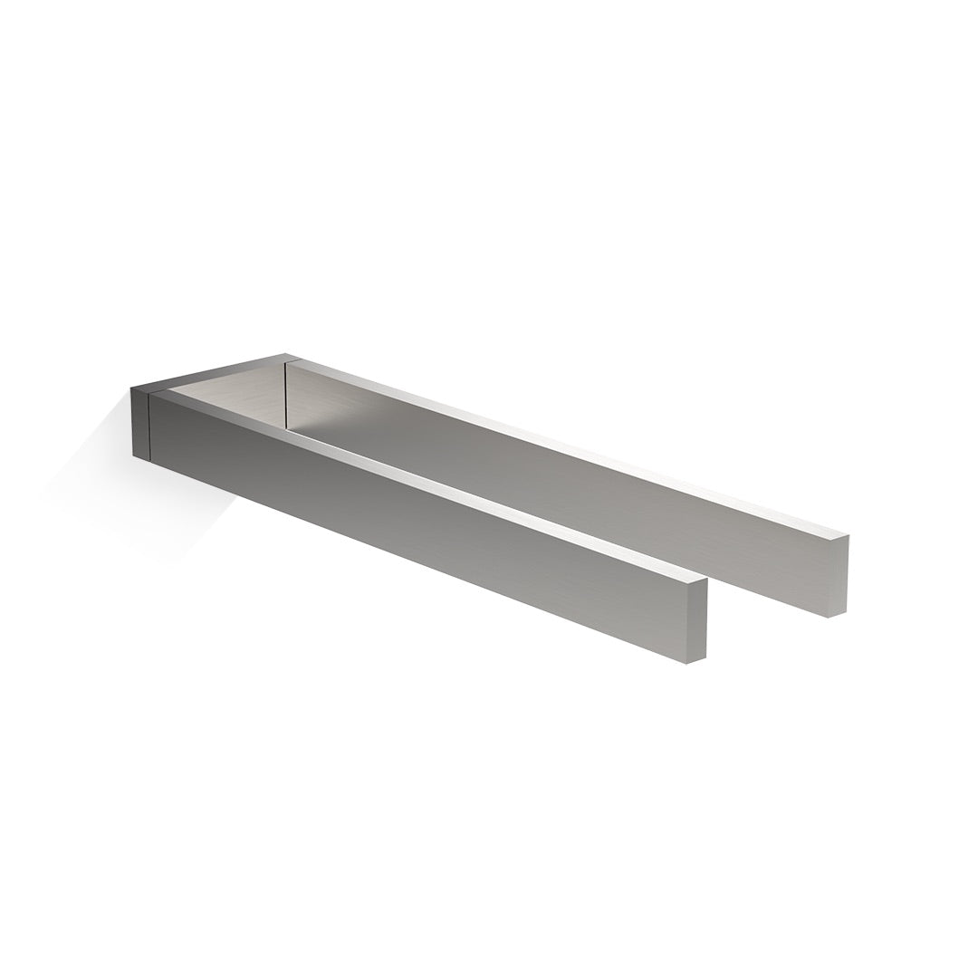 Towel holder - HTH 2, matt stainless steel.