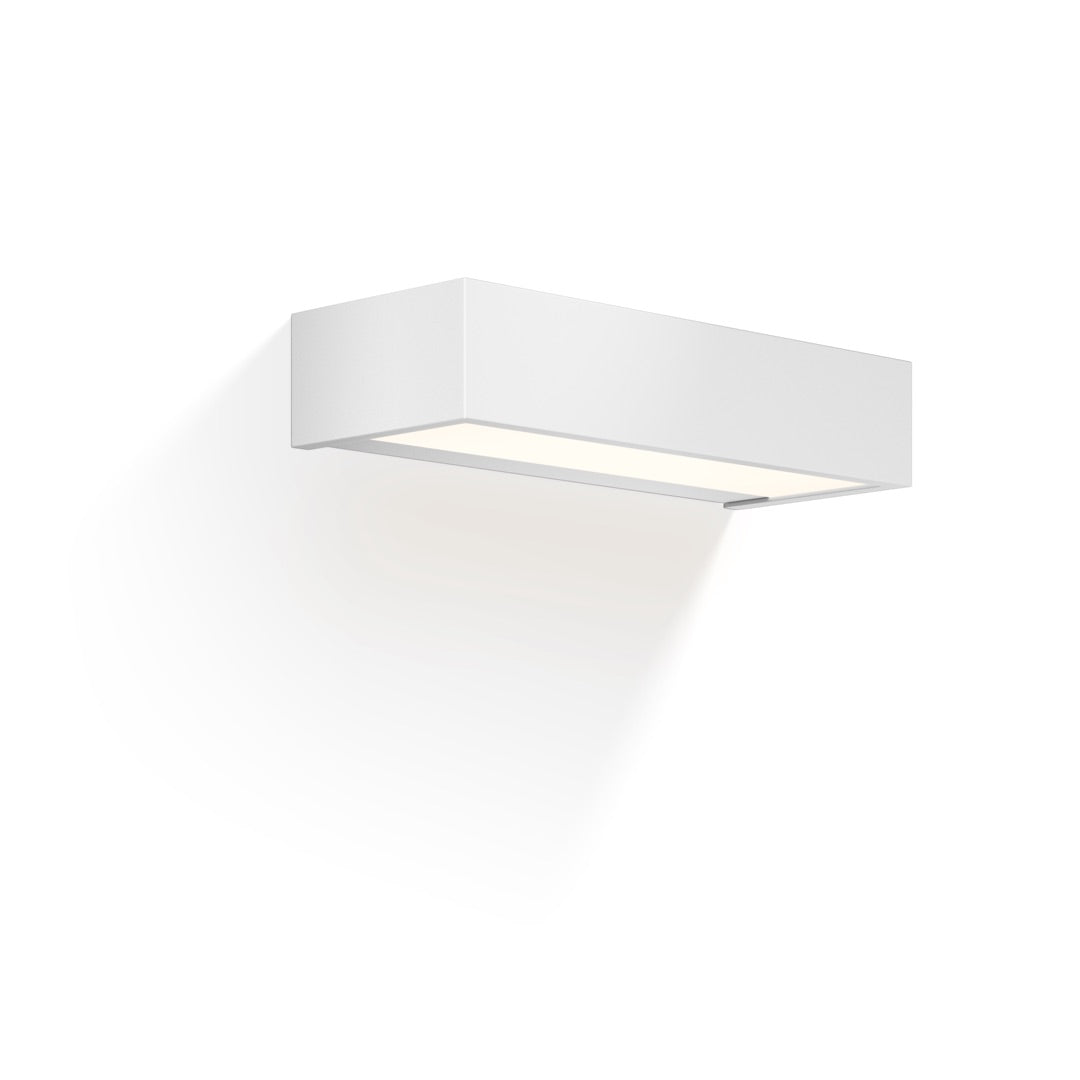 LED Wandlamp - BOX 25, mat wit.