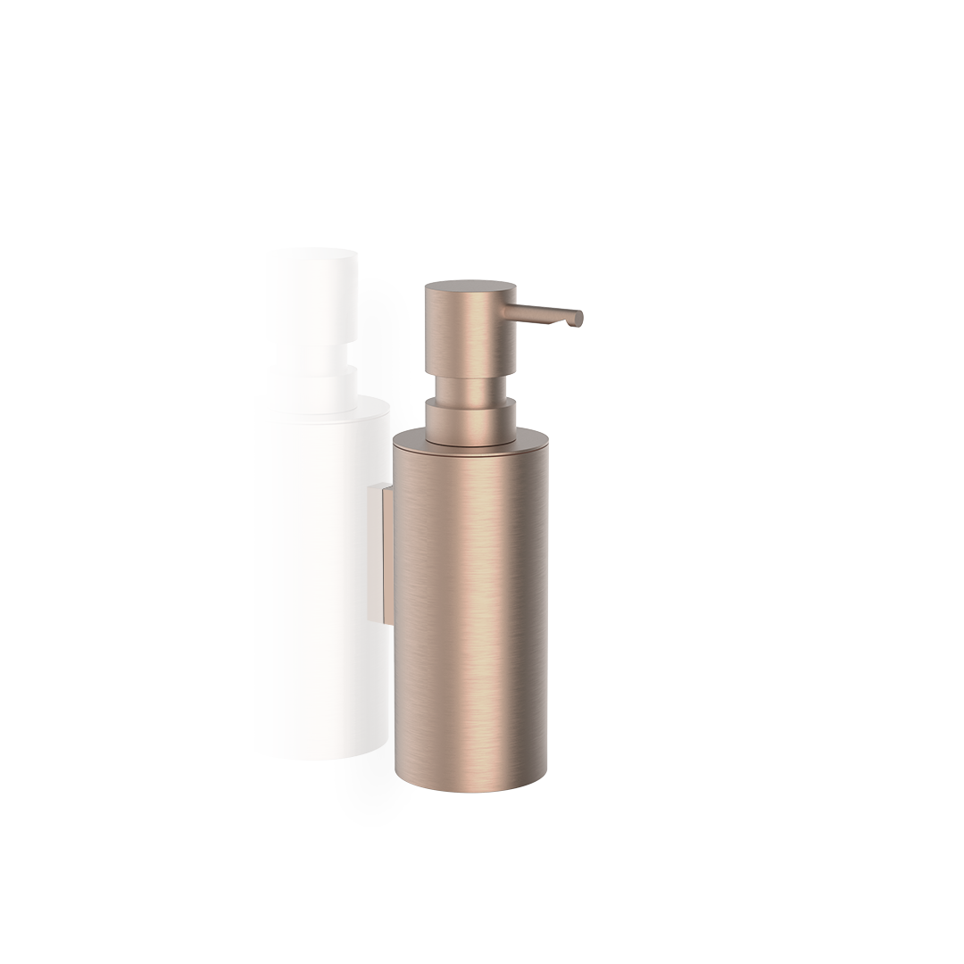 Wall-mounted soap dispenser - MK WSP, matt copper PVD.