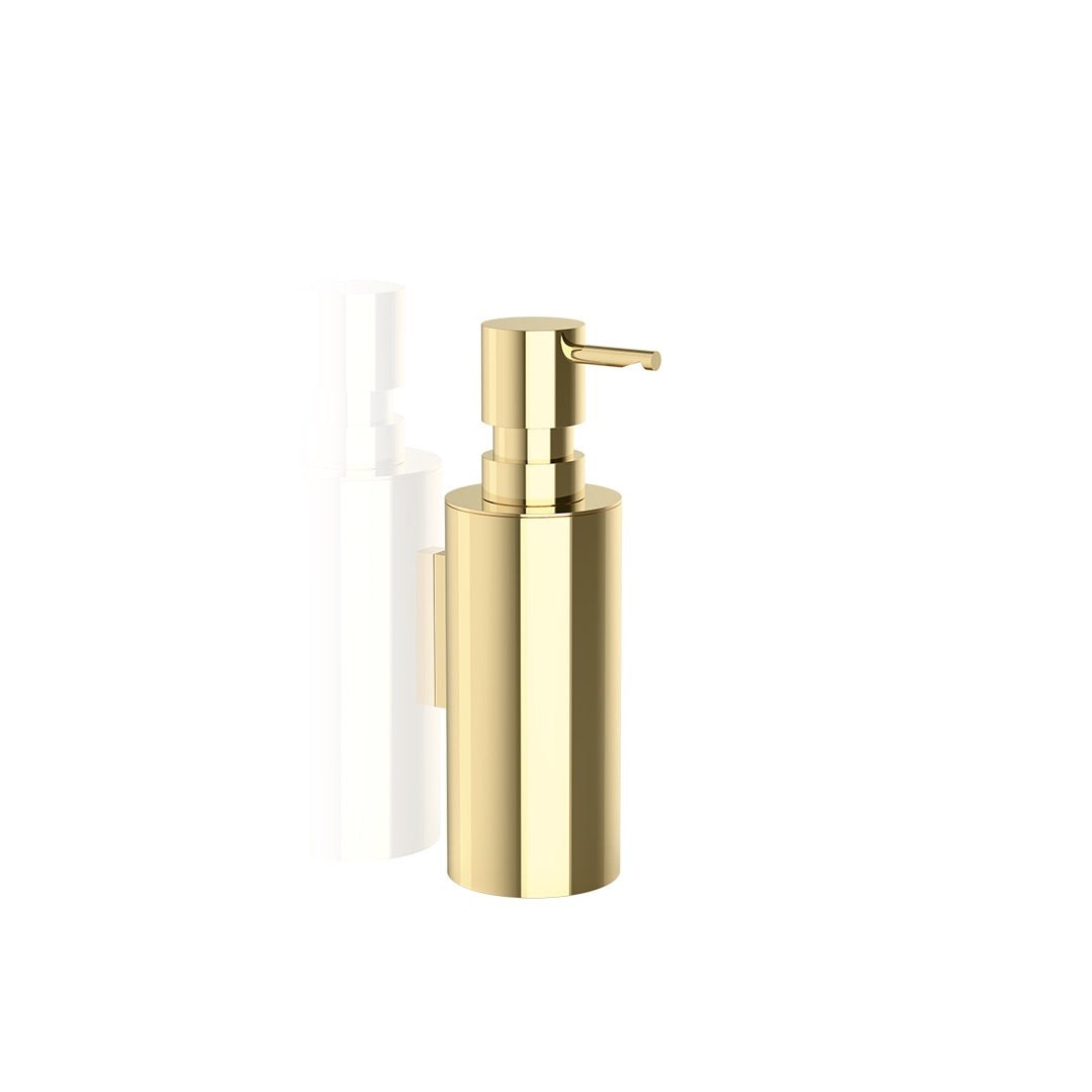 Wall-mounted soap dispenser - MK WSP, gold.