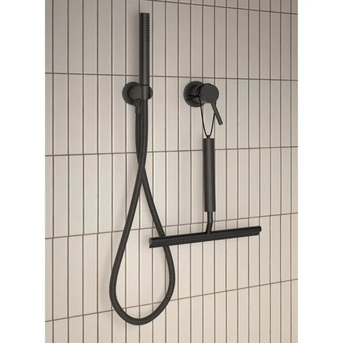 Decor Walther Douchewisser - AquaBlade, dark metal matt PVD - donker brons. - Cees Pronk Store
