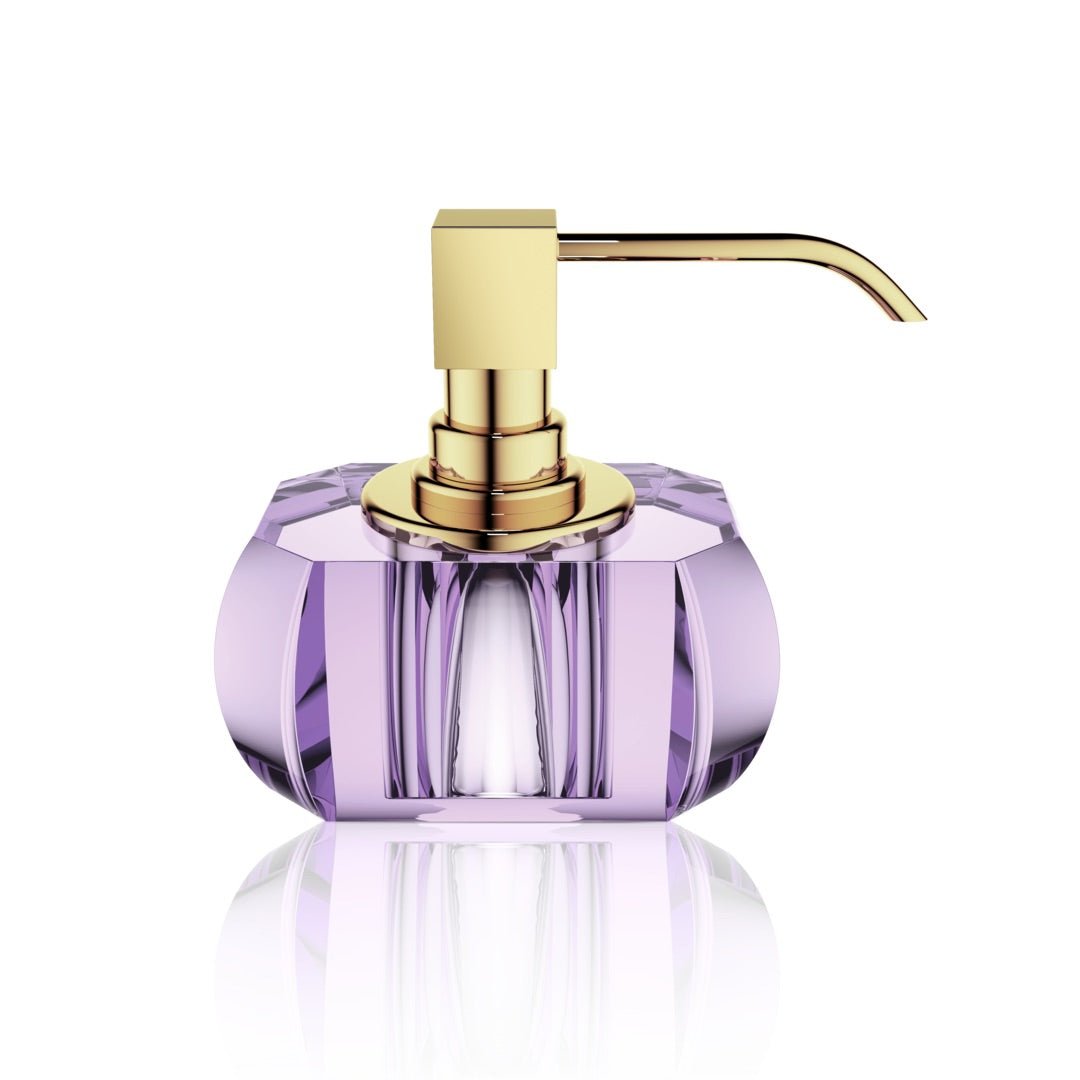 Decor Walther Zeepdispenser - KR SSP, violet/goud. - Cees Pronk Store