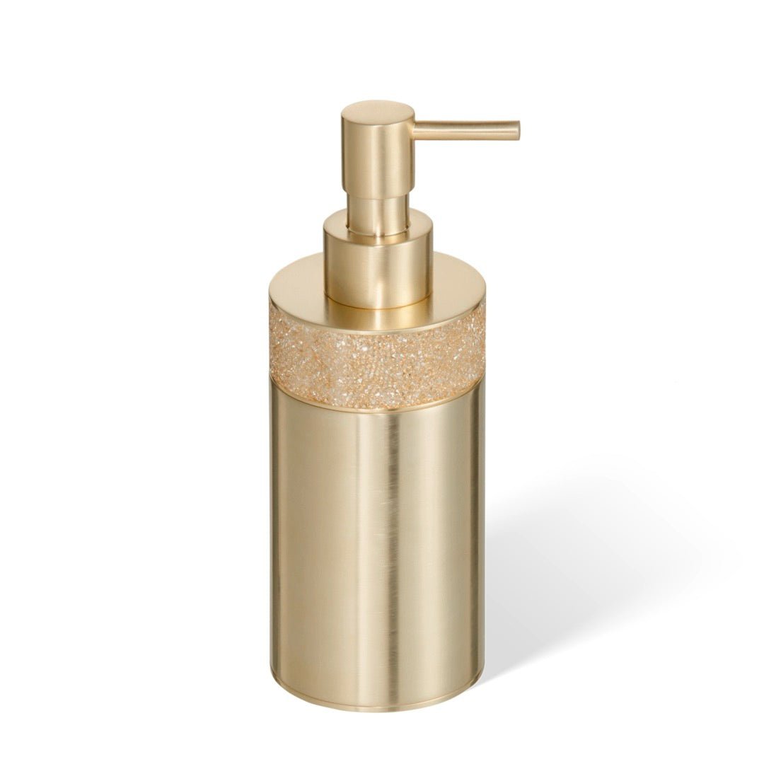 Decor Walther Zeepdispenser - ROCKS SSP 1, goud mat. - Cees Pronk Store