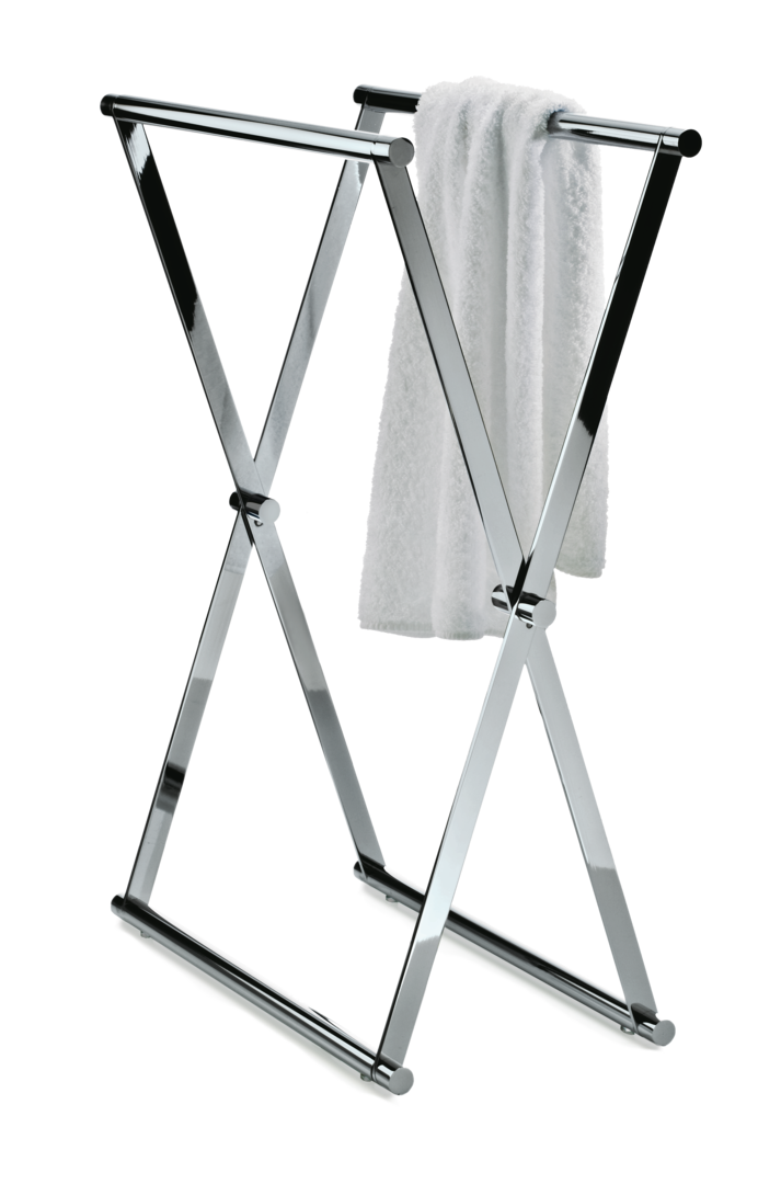 Towel Stand Cross 1 - Chrome