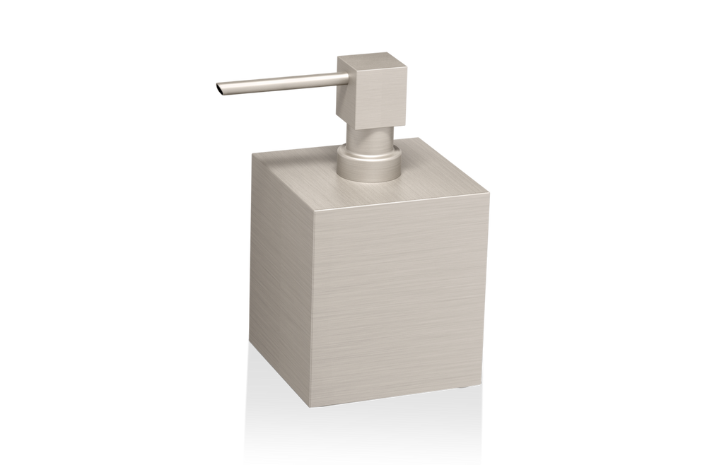 Soap Dispenser Cube DW475 Satined Nickle