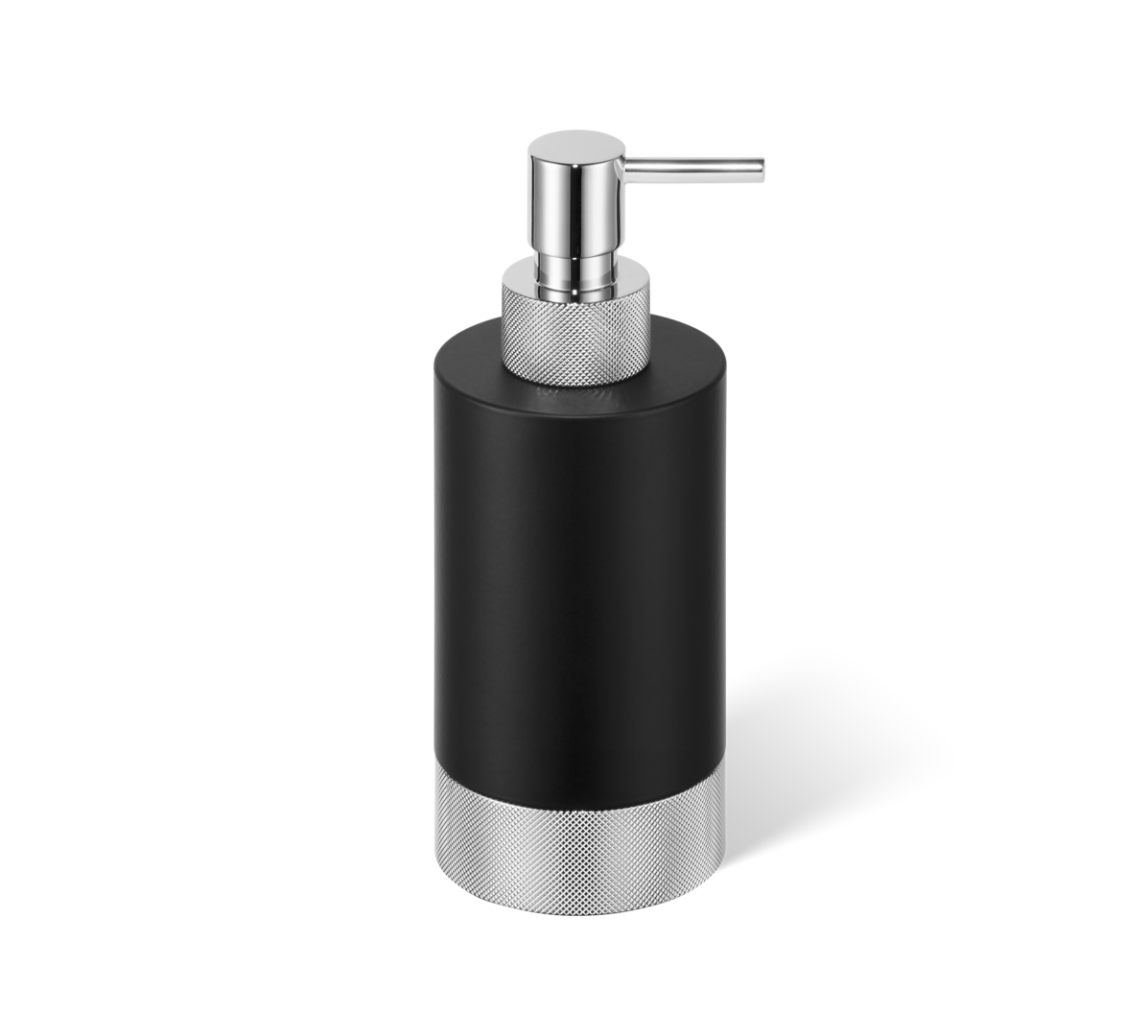 Soap dispenser Club SSP1 matt black / chrome