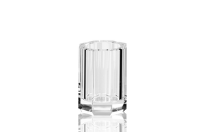 Kristall tumbler / toothbrush holder crystal clear