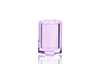 Kristall tumbler / toothbrush holder violet