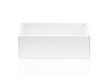 Brownie Multi Purpose Box BOD2 Open - Artificial Leather - White